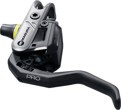Magura Gustav Pro Scheibenbremse - schwarz-anthrazit/Vorderrad oder Hinterrad/Flip-Flop (seitenunspezifisch)