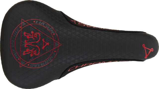 Chromag Overture Sattel - black-red/243 mm/136 mm
