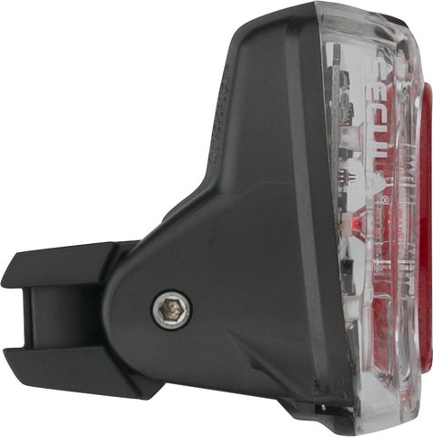 busch+müller Lampe Arrière à LED Secula Plus (StVZO) - rouge-transparent/fixation aux haubans