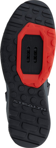 Five Ten Trailcross Clip-In MTB Shoes - 2023 Model - core black-grey three-red/42