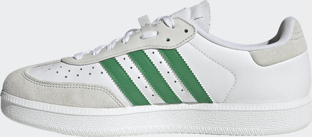 adidas Cycling Chaussures de cyclisme Velosamba Leather - ftwwht green thechr | 43 1/3