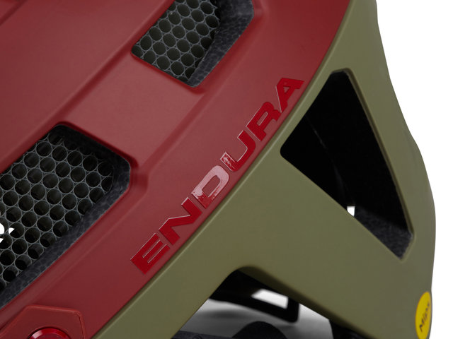 Endura SingleTrack MIPS Helm - brick red/55 - 59 cm