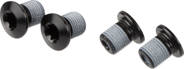 Shimano Kettenblattschrauben 4-Arm XT FC-M8000-2 / XTR FC-M9100-2 - schwarz