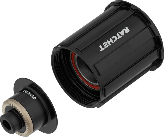 DT Swiss Kit de conversión con núcleo de rueda libre Shimano Road 11 velocidade - negro | RT 10 x 135 mm cierre rápido
