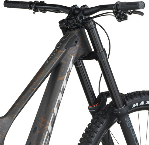 Scott Gambler 10 Carbon 29"/27.5" mountain bike - carbon black-crackle bronze | 165,0 mm | M | 52 mm | 29" (front), 27.5" (rear) | 200 mm