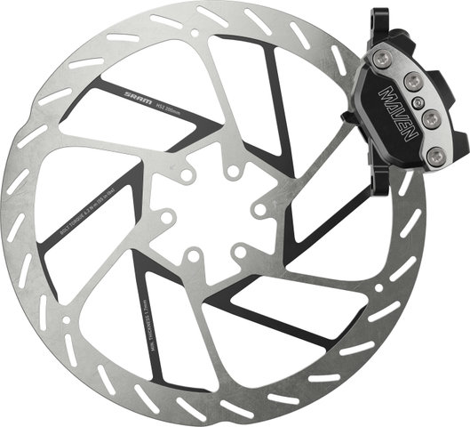 SRAM Maven Ultimate B1 Scheibenbremse - silver | Flip-Flop (seitenunspezifisch) | Hinterrad