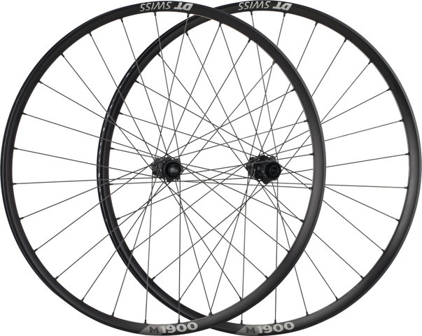 DT Swiss M 1900 SPLINE 30 Center Lock Disc 29" Wheelset - black/Shimano MTB/142 mm/100 mm/29"/100 mm/Shimano MTB/100 mm/142 mm/Non Boost/Non Boost