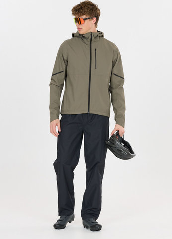 Endurance Chaqueta de lluvia Seren - smokey olive | S