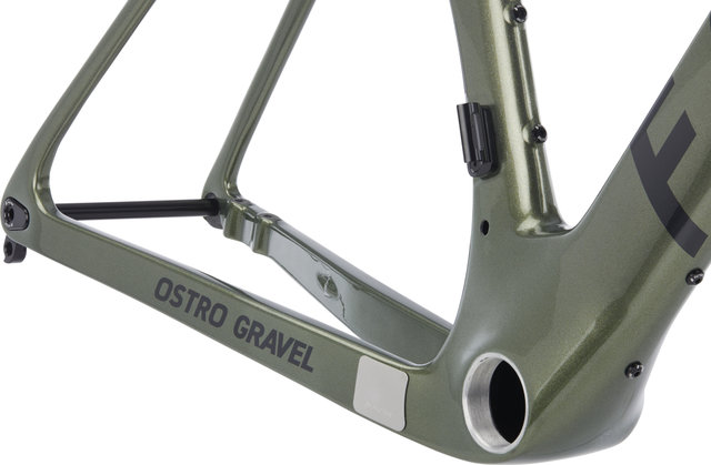 Factor Kit Cadre OSTRO Gravel V.A.M. Olive Green Carbone - olive green/54 cm, T47a Micro Spline