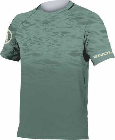 Endura Marble LTD Printed S/S Tee Trikot - barra blue/M