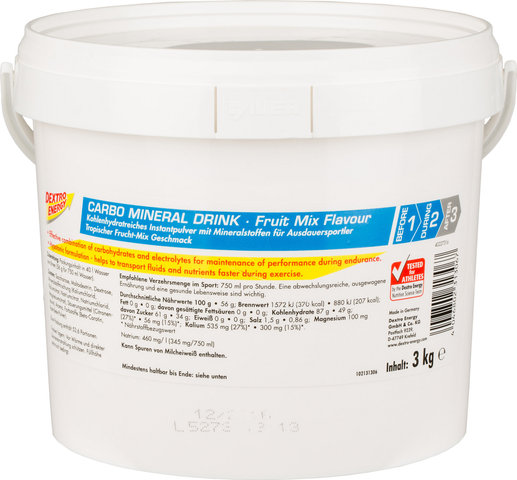Dextro Energy Boisson Carbo Mineral Drink - 3 kg - fruit mix