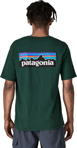 Patagonia T-Shirt P-6 Logo Responsibili-Tee - cascade green | L