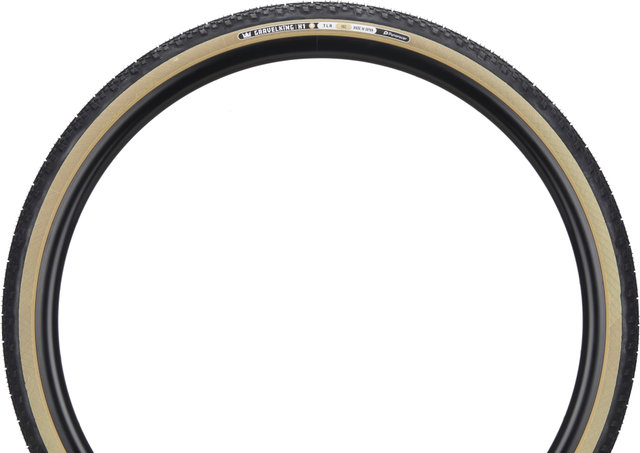 Panaracer Pneu Souple GravelKing X1 R TLR 28" Mod. 2024 - black-amber/28 /40 /40-622