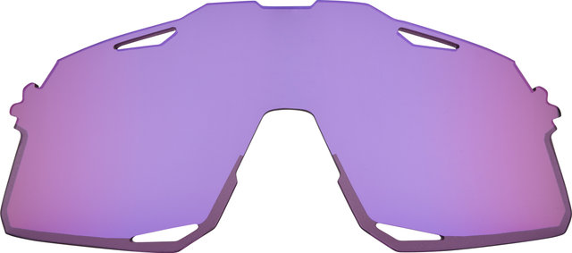 100% Ersatzglas Mirror für Hypercraft Sportbrille Modell 2023 - purple multilayer mirror/universal