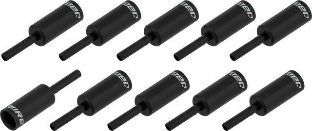 Jagwire Lined End Caps for Shifter Cable Housings - black