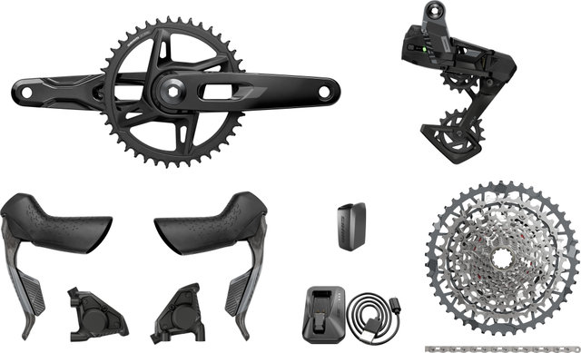 SRAM Rival E1 Wide XPLR AXS 1x13-fach Gruppe - 10-46/172,5 mm