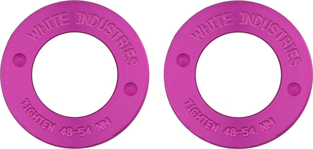 White Industries Extractor MR30 Extractor Caps - rosa/universal