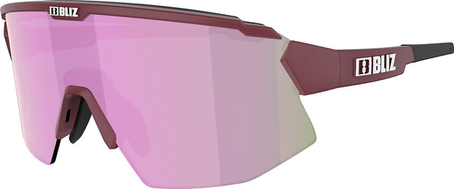Bliz Gafas deportivas Breeze Small - matte burgundy/brown-rose
