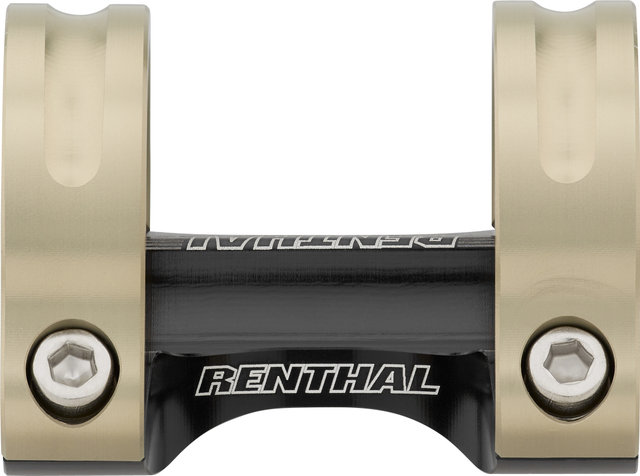 Renthal Potence Integra II 31,8 montage direct - gold-black/0°/45 mm