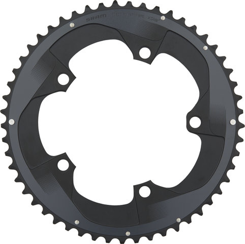 SRAM Kettenblatt Force 22 X-Glide Yaw, 5-Arm, 130 mm Lochkreis - blast black/53 Z