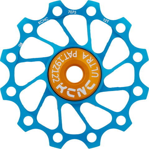 KCNC Jockey Wheel Ultra Light Schalträdchen - blau/12 Zähne