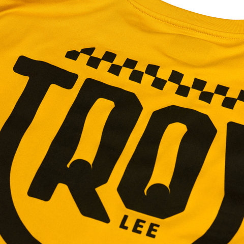 Troy Lee Designs Ruckus L/S Ride Tee Shirt - eyez safron/M