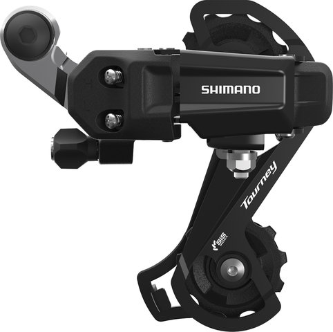 Shimano cambio trasero Tourney TY RD-TY200 GS 6-/7 velocidades - negro-plata | Largo