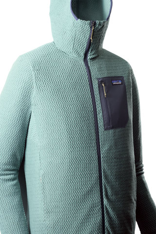 Patagonia M's R1 Air Full-Zip Hoody - blue sage | S
