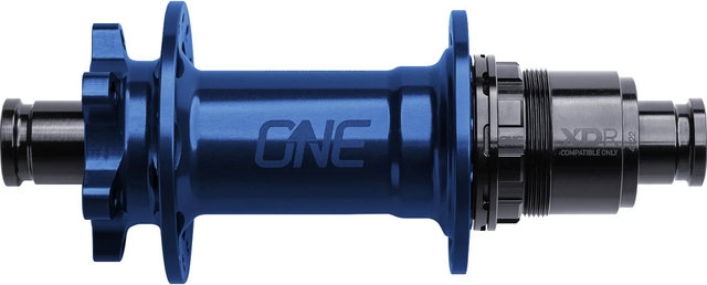 OneUp Components Moyeu arrière - dark blue/sans corps de roue libre/Axe Traversant 12 mm/32