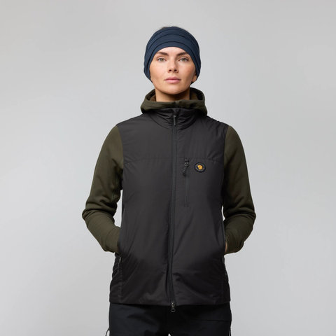 Fjällräven Gilet d'extérieur isolant pour femmes Bergtagen 60 - black | L