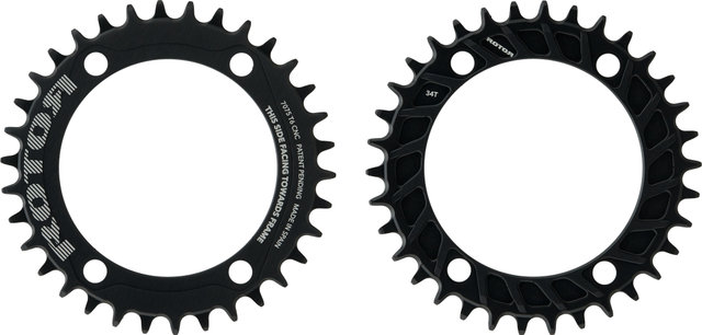 Rotor Manivelle powermeter INspider VTT KAPIC CL52 - noir/175,0 mm/34