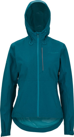Endura Chaqueta de mujer impermeable con capucha Hummvee - deep teal/S