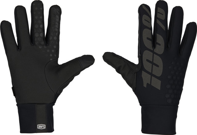 100% Hydromatic Brisker Full Finger Gloves - black/M