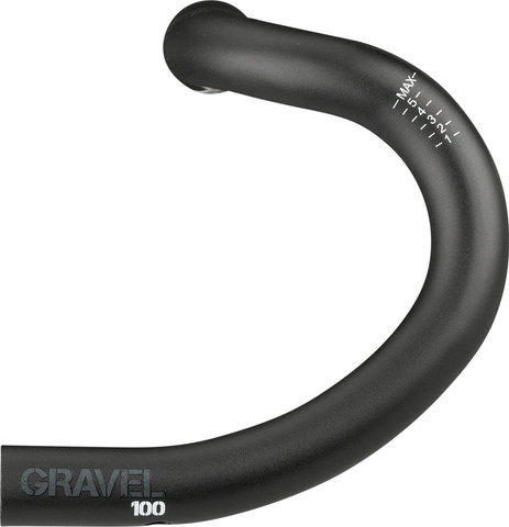 DEDA Guidon Gravel100 31,7 - black on black/440 