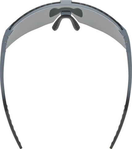 uvex pace stage S CV sports glasses - grey matte | mirror green