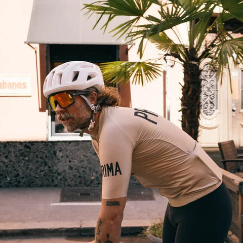 CHPO Henrik sports glasses - black/red mirror