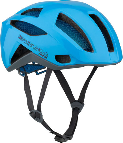 Endura Casque Pro SL - hi-viz blue/51 - 56 cm