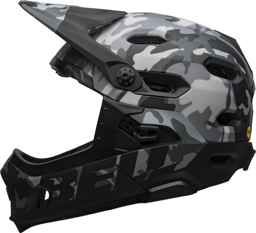 Bell Super DH MIPS Helm - matte-gloss-black camo/52 - 56 cm