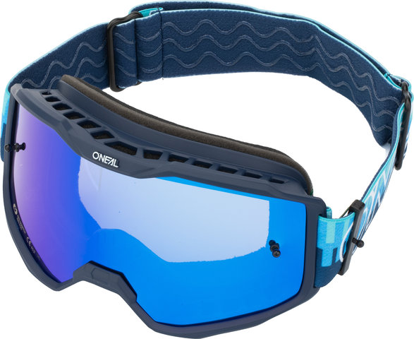 O'NEAL B-10 Striped Goggle - blue-blue | radium blue