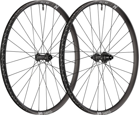 DT Swiss Juego de ruedas XM 1700 SPLINE 30 Disc Center Lock 29" - negro | Shimano Micro Spline | 29" | Boost | 110 mm | 148 mm | Boost