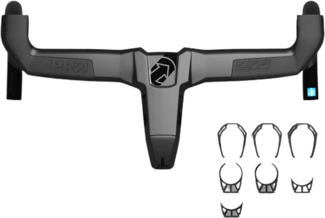 PRO Vibe Evo Handlebar-Stem Unit - black | 115 mm | 420 mm