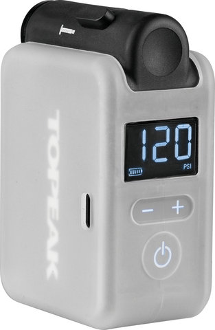 Topeak E-Booster Digital elektrische Minipumpe - grau-schwarz