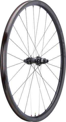 Novatec Juego de ruedas G24 PRO Disc Center Lock Carbon 28" - black/142 mm/100 mm/SRAM XDR/Non Boost/Non Boost/28"
