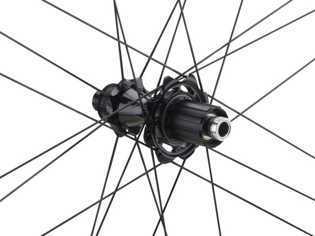 Campagnolo Bora WTO 35 C23 Disc Center Lock 28" Laufradsatz - schwarz/28"/142 mm/100 mm/Shimano Road/Non Boost/Non Boost