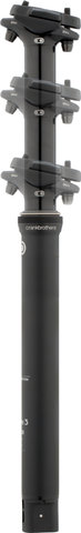crankbrothers Highline 3 125 mm Sattelstütze - black/421 mm/30,9 mm/0 mm/1-fach