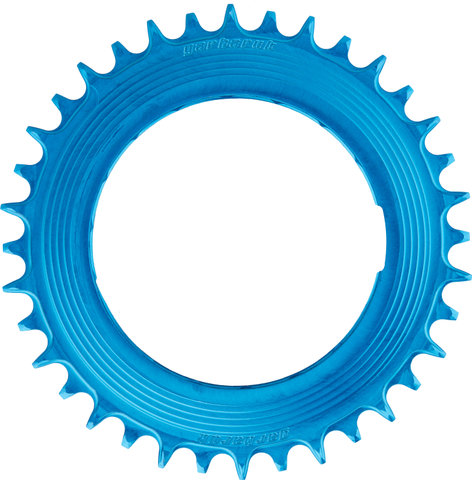 Garbaruk Thread Mount Chainring for SRAM XX/XX SL PM 3 mm Round - blue/36/36 
