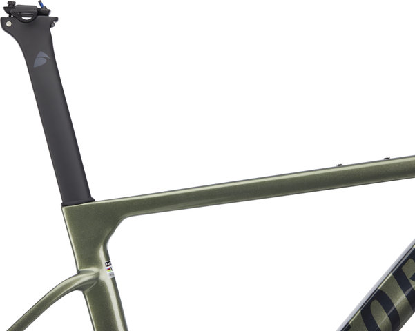 Factor Kit Cadre OSTRO Gravel V.A.M. Olive Green Carbone - olive green/54 cm, T47a Micro Spline