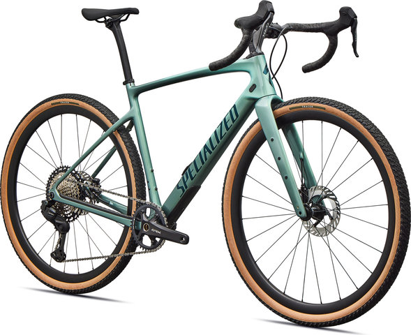 Specialized Bicicleta de gravel Diverge 4 Expert Di2 Carbon 28" - fjord metallic-emerald metallic | 175,0 mm | 28" | XL | 55 mm