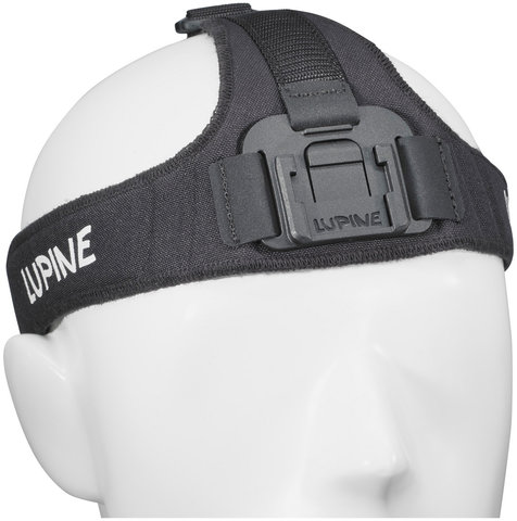 Lupine HD Stirnband FrontClick Piko R / Blika R - schwarz/universal