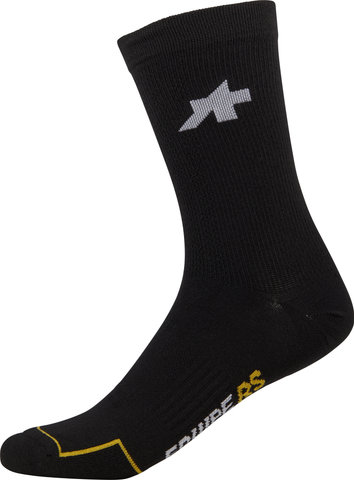 ASSOS Chaussettes RS Spring Fall - black series/39 - 42